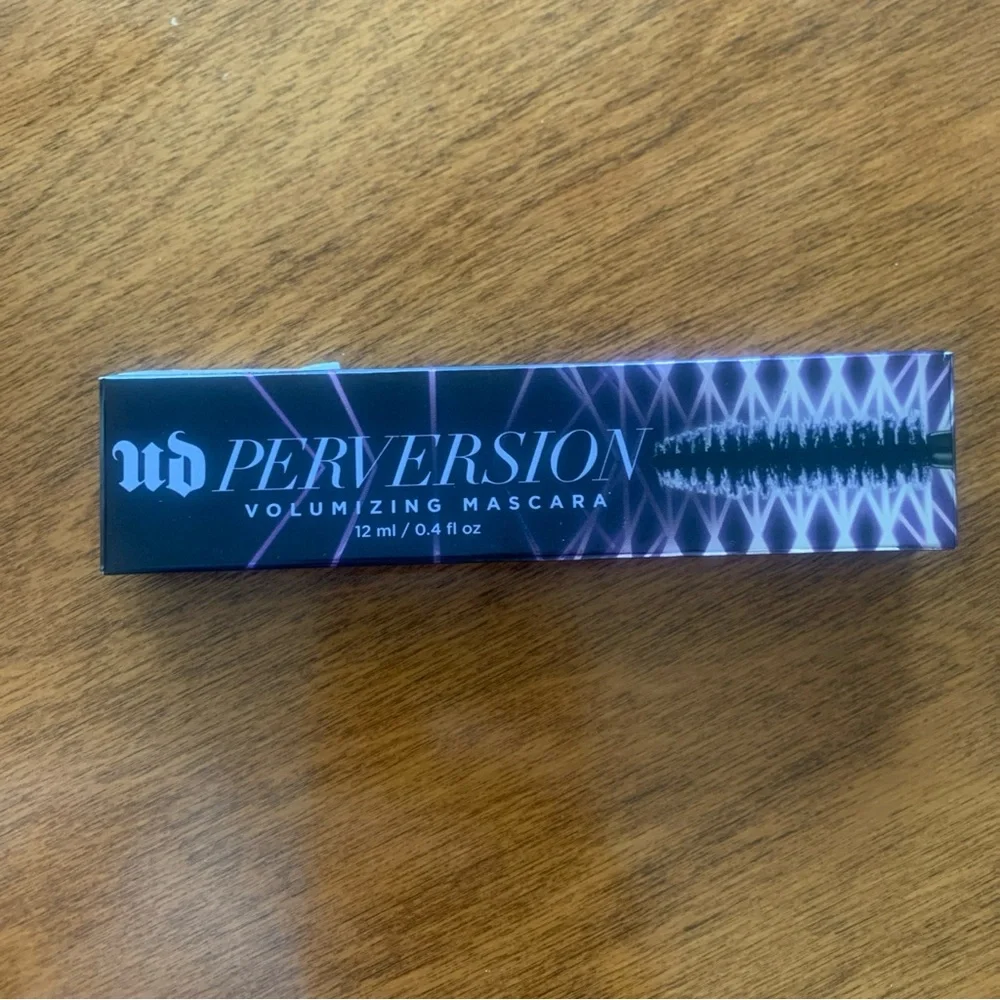 Urban Decay Mascara PERVERSION Volumizing Bigger Blacker Badder Full Size 0.4oz